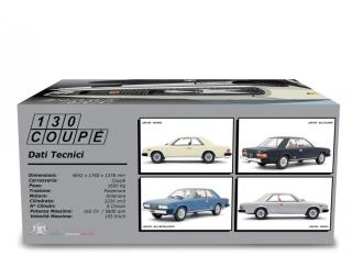 Fiat 130 Coupé 1971 Grigio Chiaro Met. Laudoracing 1:18 Resinemodell (Türen, Motorhaube... nicht zu öffnen!)